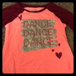 Half sleeved dance shirt